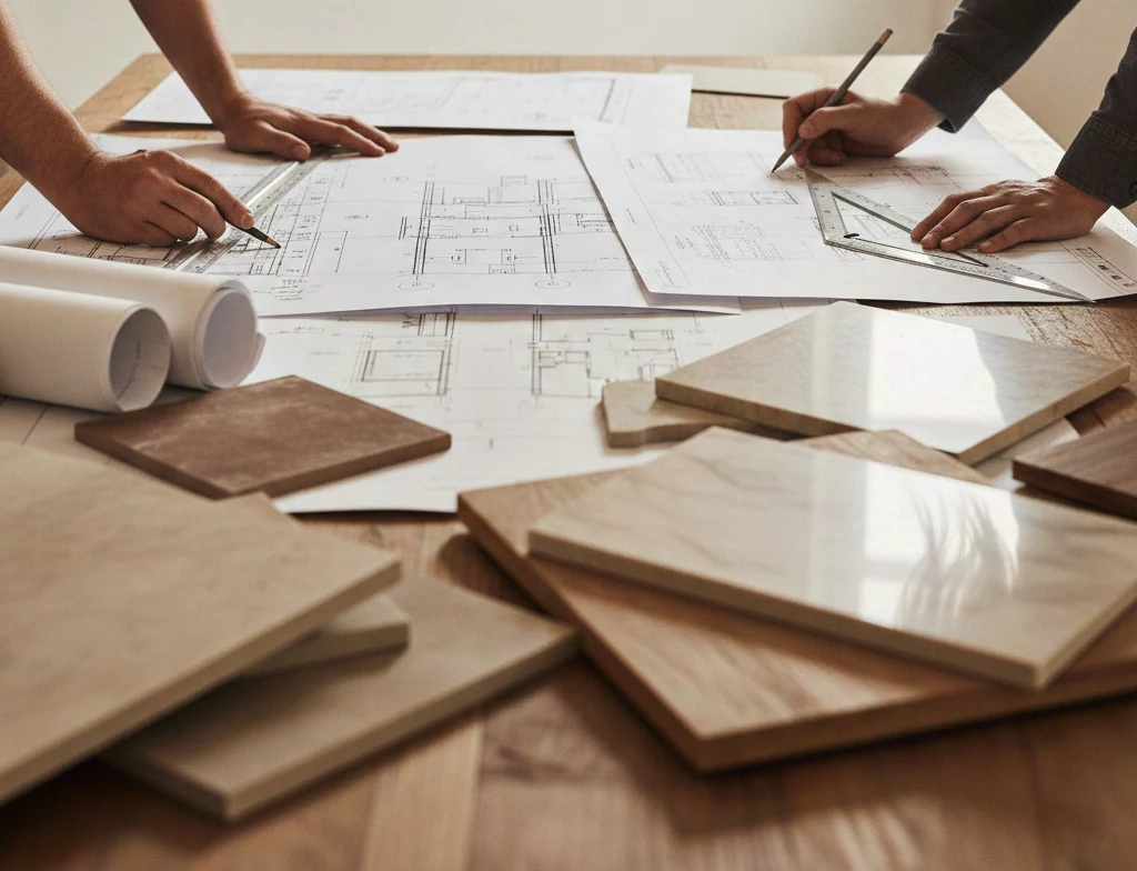 Studio design workspace